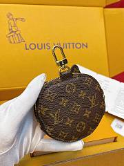 LV Travels With Grace Coddington Monogram Kitty Coin Purse - 9.5x9.5x1.5cm - 5