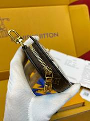 LV Travels With Grace Coddington Monogram Kitty Coin Purse - 9.5x9.5x1.5cm - 4
