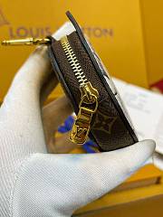 LV Travels With Grace Coddington Monogram Kitty Coin Purse - 9.5x9.5x1.5cm - 3