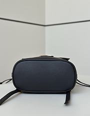 Fendi Backpack Brown FF Jacquard Fabric Backpack - 26x23x12cm - 5