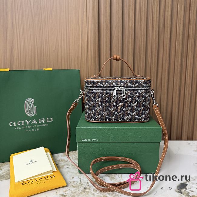 Goyard Muse Mini Vanity Black Tan - 16x10x8cm - 1