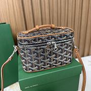 Goyard Muse Mini Vanity Black Tan - 16x10x8cm - 4