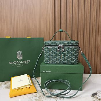 Goyard Muse Mini Vanity Green - 16x10x8cm
