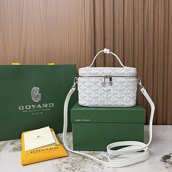 Goyard Muse Mini Vanity White - 16x10x8cm