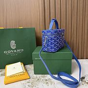 Goyard Muse Mini Vanity Blue - 16x10x8cm - 5