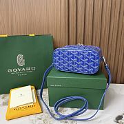 Goyard Muse Mini Vanity Blue - 16x10x8cm - 4