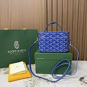 Goyard Muse Mini Vanity Blue - 16x10x8cm - 3