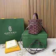 Goyard Muse Mini Vanity Burgundy - 16x10x8cm - 3