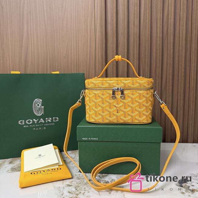 Goyard Muse Mini Vanity Yellow - 16x10x8cm - 1