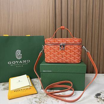 Goyard Muse Mini Vanity Orange - 16x10x8cm