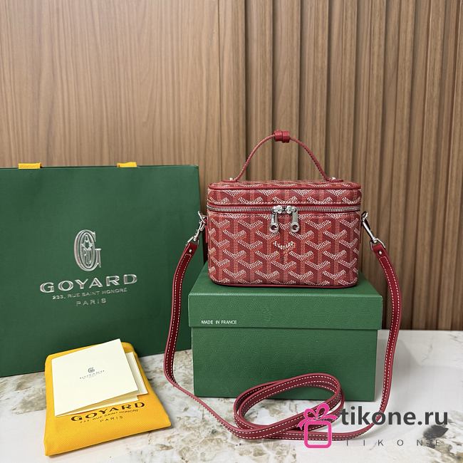 Goyard Muse Mini Vanity Red - 16x10x8cm - 1