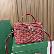 Goyard Muse Mini Vanity Red - 16x10x8cm - 6