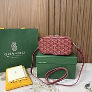 Goyard Muse Mini Vanity Red - 16x10x8cm - 4