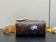 LV Nano Speedy Monogram Snowy Pearl M15330 - 16x10x7.5cm - 6