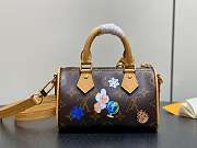 LV Nano Speedy Monogram Snowy Pearl M15330 - 16x10x7.5cm - 4
