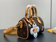 LV Nano Speedy Monogram Snowy Pearl M15330 - 16x10x7.5cm - 3