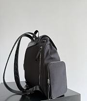 Bottega Veneta Crossroad Multipocket Backpack Black - 42x3x14cm - 5