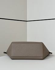 Fendi Origami Medium Taupe Leather Bag That Can Be Transformed - 27x27x16.5cm - 6