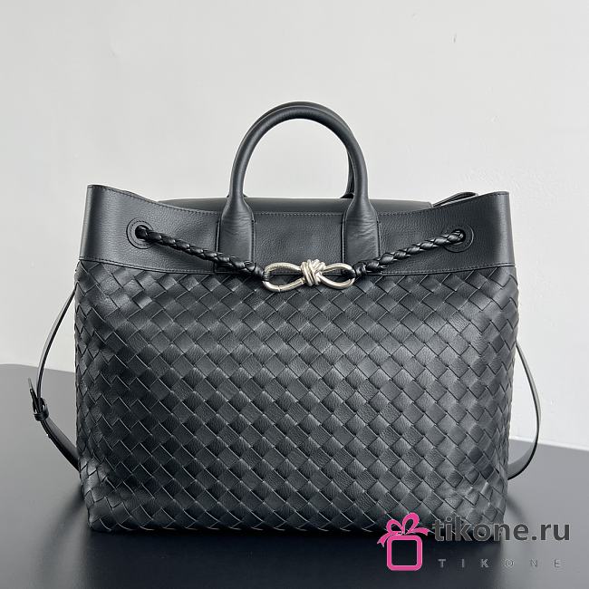Bottega Veneta Andiamo Voyager Black - 43x39x20 - 1
