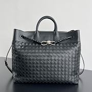 Bottega Veneta Andiamo Voyager Black - 43x39x20 - 1