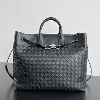 Bottega Veneta Andiamo Voyager Black - 43x39x20
