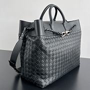 Bottega Veneta Andiamo Voyager Black - 43x39x20 - 4
