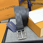 LV Drift Rockabilly 35mm Belt Black M4396U - 4