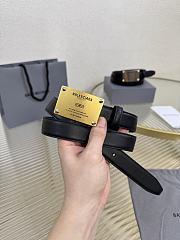 Balenciaga Lola Belt in Black Calfskin Gold 2.5cm - 2
