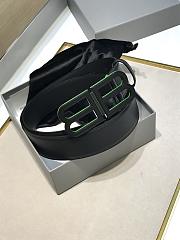 Balenciaga BB Hourglass Large Leather Belt 3.8cm - 2
