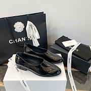 Chanel Black Patent Loafers - 6