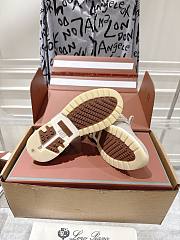 Loro Piana 360 LP Lady Flexy Walk Sneaker Wish Wool Beige Mel - 3