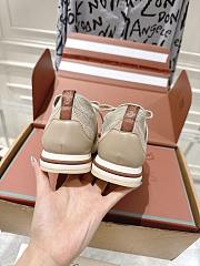 Loro Piana 360 LP Lady Flexy Walk Sneaker Wish Wool Beige Mel - 2