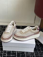 Chloe Nama Sneaker Beige/ Purple - 6