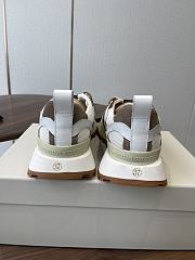 Brunello Cucinelli Monili-Detail Sneakers Grey - 3