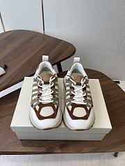 Brunello Cucinelli Monili-Detail Sneakers Grey - 5