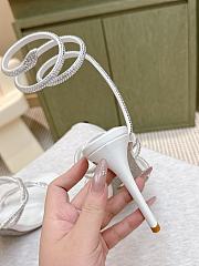 Rene Caovilla Cleo White Sandal 105 - 2