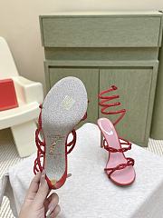 Rene Caovilla Cleo Red Sandal 105 - 6