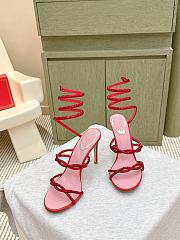 Rene Caovilla Cleo Red Sandal 105 - 2