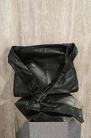 Chanel Vintage Jacket Shaped Bag Black - 39x31x4cm - 4