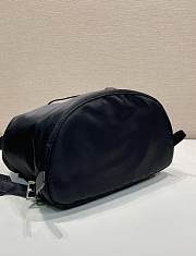 Prada Small Re-Nylon Backpack Black 1BZ197 - 35x25x15cm - 6