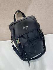 Prada Re-Nylon Backpack Black 1BZ039 - 34.5x25x15.5cm - 6