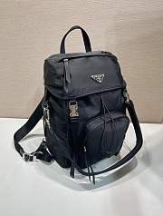 Prada Re-Nylon Backpack Black 1BZ039 - 34.5x25x15.5cm - 5