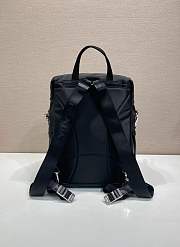 Prada Re-Nylon Backpack Black 1BZ039 - 34.5x25x15.5cm - 3