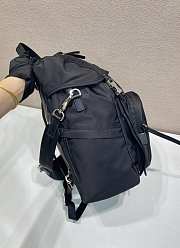 Prada Re-Nylon Backpack Black 1BZ039 - 34.5x25x15.5cm - 2