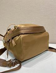 Prada Re-Nylon Backpack Brown 1BZ039 - 34.5x25x15.5cm - 6