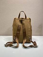 Prada Re-Nylon Backpack Brown 1BZ039 - 34.5x25x15.5cm - 4