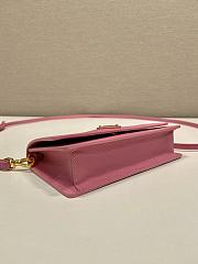 Prada Saffiano Leather Mini Bag Pink 1NF059 - 18x9.5x3cm - 3