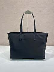 Prada Re-Edition 1978 Medium Re-Nylon And Saffiano Leather Tote Bag Black 1BG555 - 35x26x15cm - 5