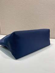 Prada Re-Edition 1978 Medium Re-Nylon And Saffiano Leather Tote Bag Blue 1BG555 - 35x26x15cm - 2