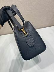 Prada Large Leather Top Handle Bag Black 1BB148 - 33x22x14cm - 3
